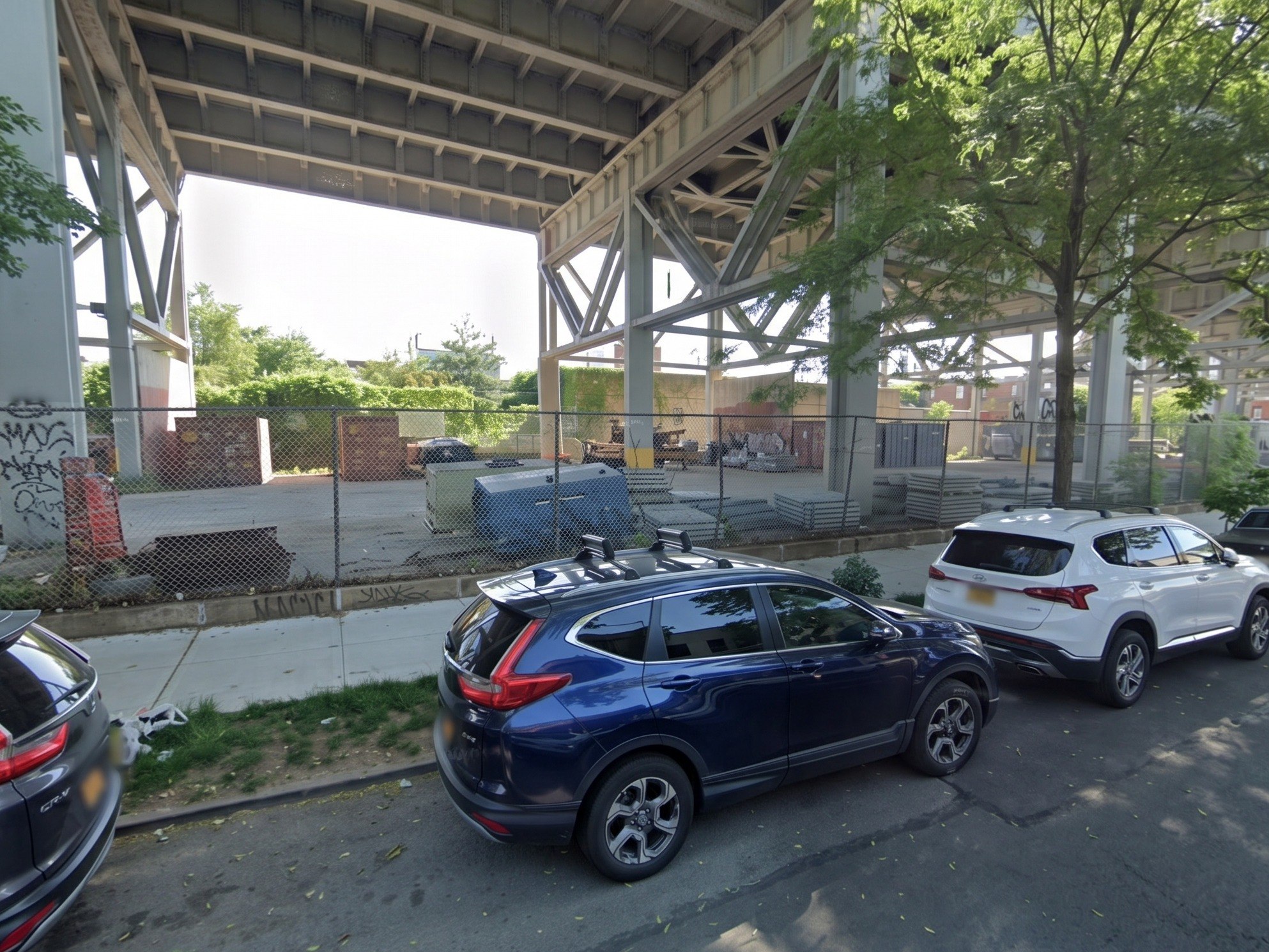 The site today